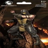 Tendințe Internaționale Mortal Kombat Scorpion Color Decal-8