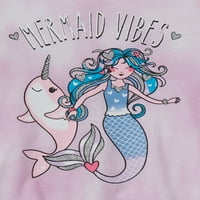 Wonder Nation Girls Mermaid Fashion Tank, Dimensiuni 4-Și Plus