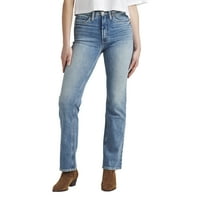 Silver Jeans Co. Femei Vintage mare creștere Bootcut blugi, talie dimensiuni 24-36