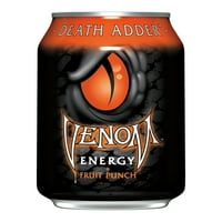 Venom Moartea Viperă Fructe Punch Băutură Energizantă, Fl. Oz