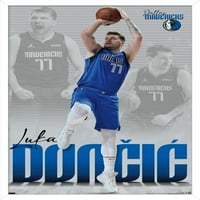 Dallas Mavericks-Afiș De Perete Luka Doncic, 22.375 34 Încadrat