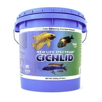 Noul spectru de viață Cichlid color Enhancing Fish Food Pellets, 2,2 kg