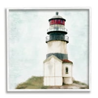 Stupell Industries calm Lighthouse Clear Sky Ocean Beach pictura, 24, Design de Kim Allen